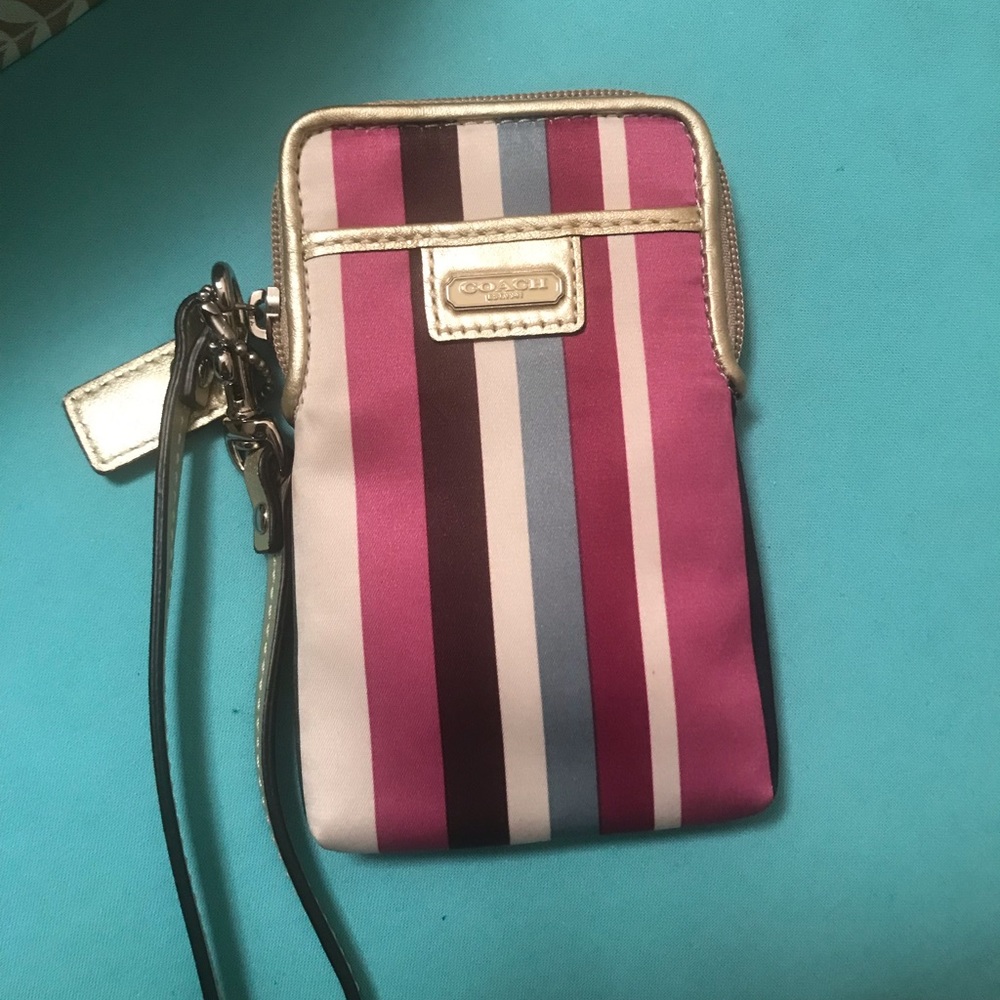Coach wristlet/wallet